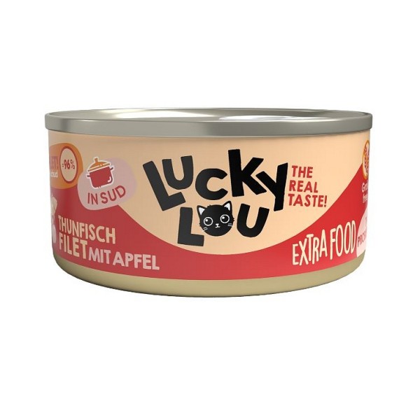 Lucky Lou EF tuna z jabolkom v juhi 70g
