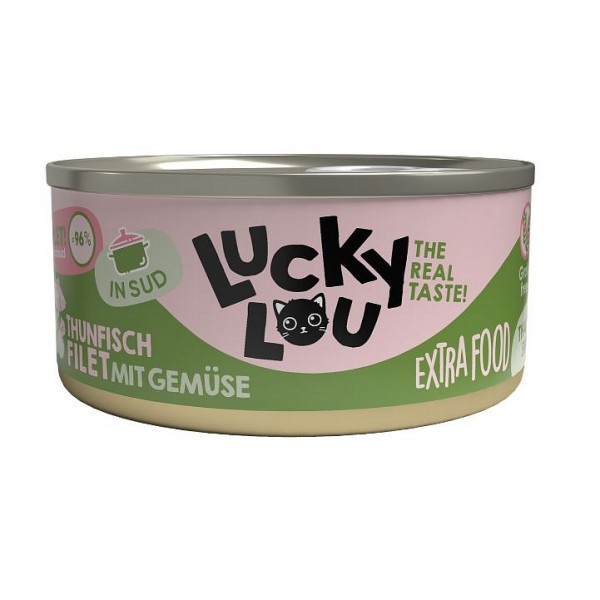 Lucky Lou EF tuna z zelenjavo v juhi 70g