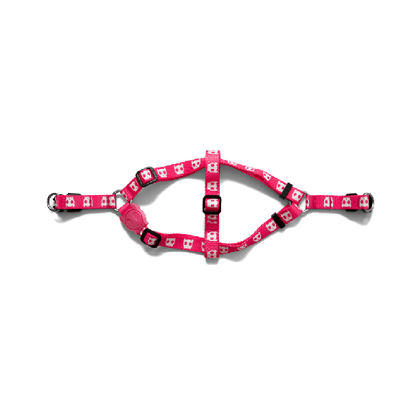 Zee.Dog Step-In pasja oprsnica Pink Skull