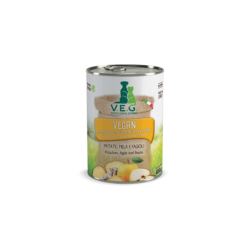 V.E.G. veganska hrana za pse Krompir, jabolko in fižol 400g
