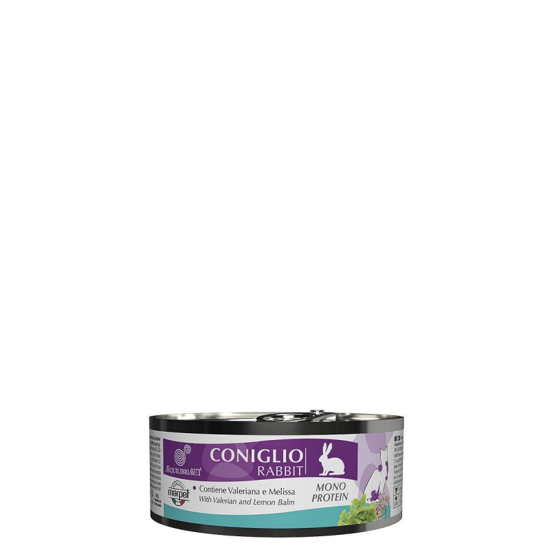 Equilibria paket mokre hrane za mačke zajec 6x85g