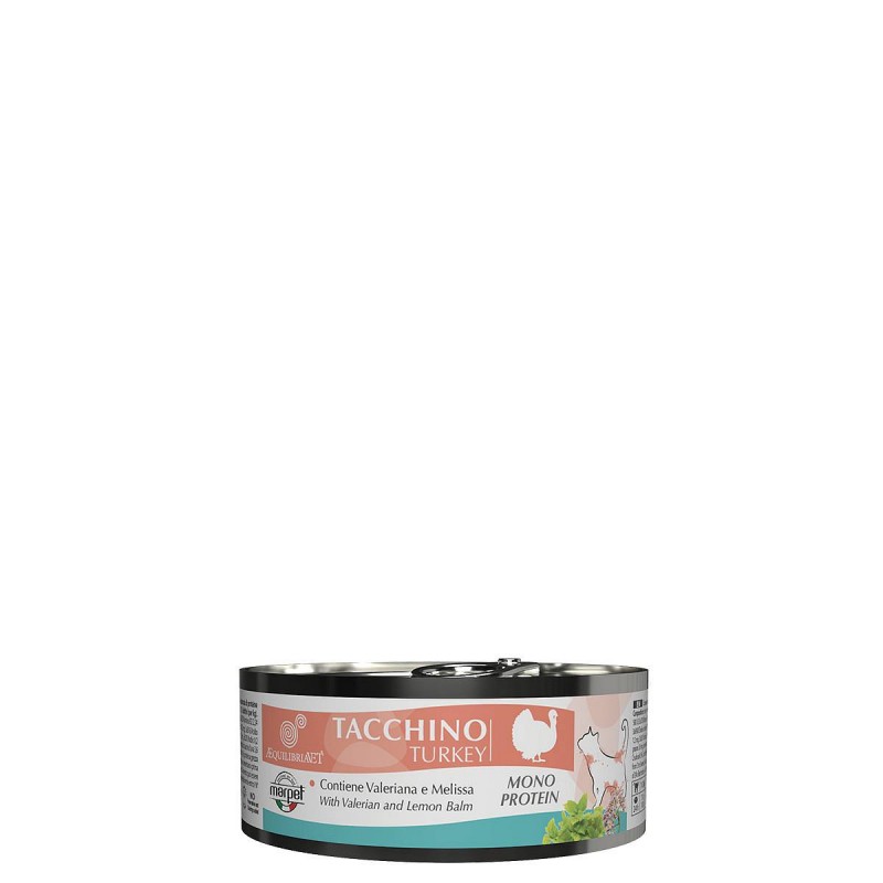 Equilibria paket mokre hrane za mačke Puran 6x85g