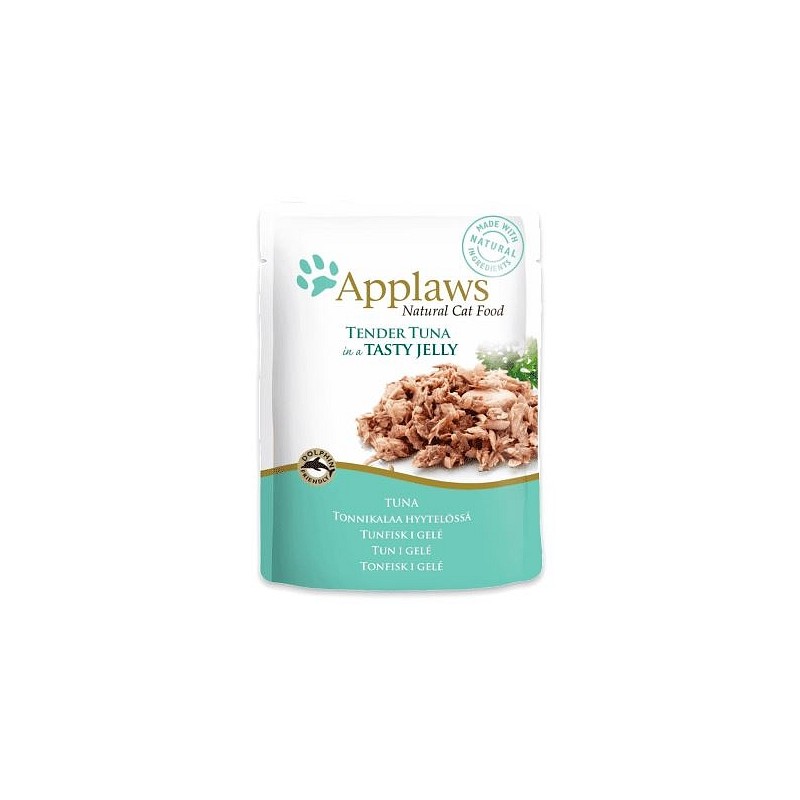 Applaws Pouch Jelly Tuna 70g