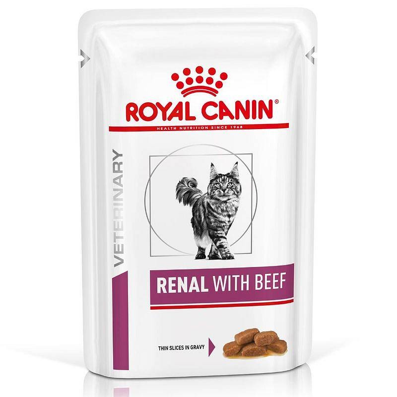 RC Veterinary Diet Cat Renal vrečka govedina 12x85g