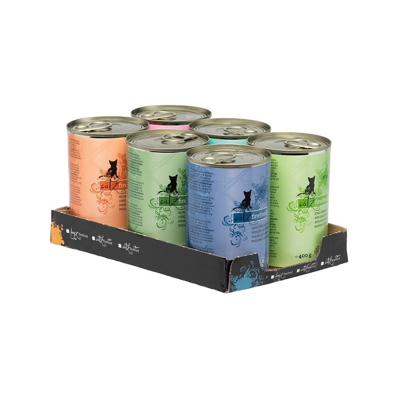 Catz finefood mešani paket 2 6x400g