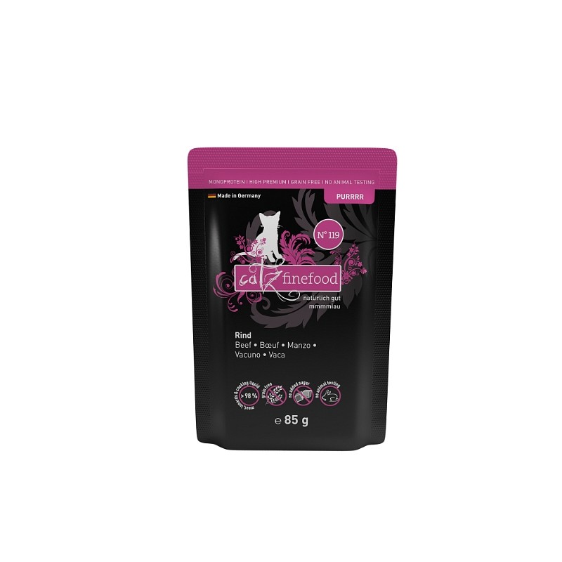 Catz Finefood Purrrr no. 119 govedina 85g