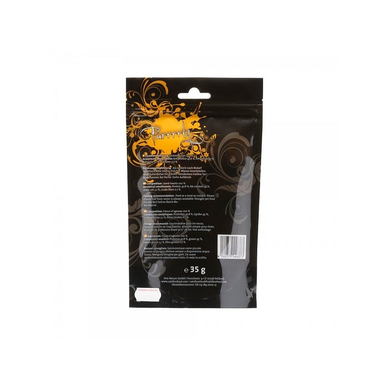 Catz Finefood Purrrrly no 107 Jagnječje srce 35g