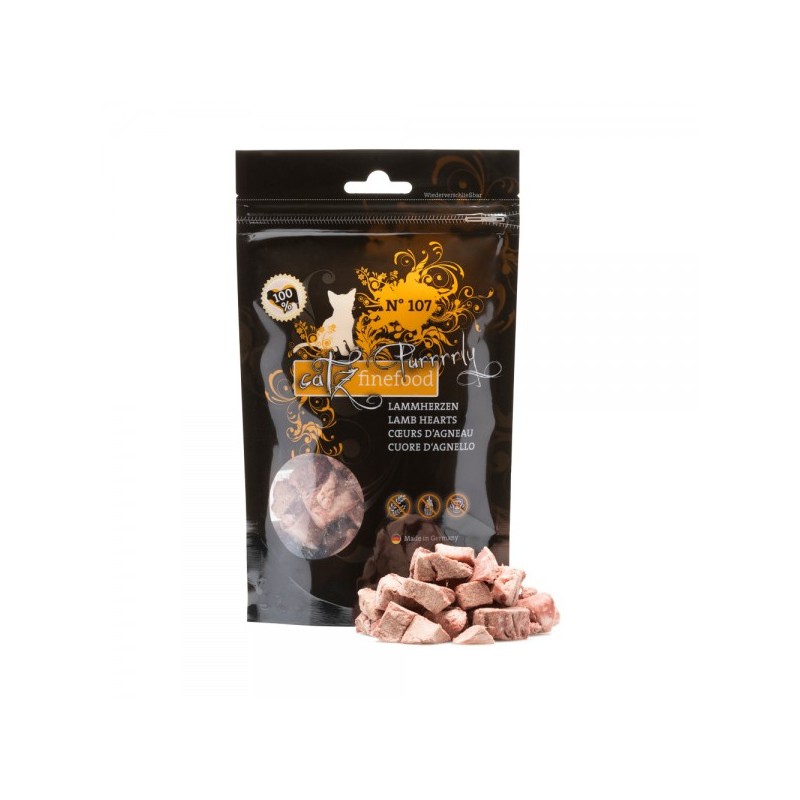 Catz Finefood Purrrrly no 107 Jagnječje srce 35g