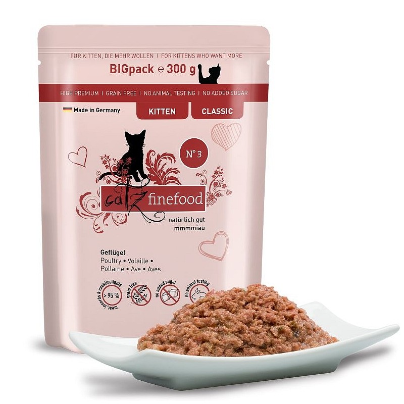 Catz Finefood Kitten no. 03 perutnina 300g