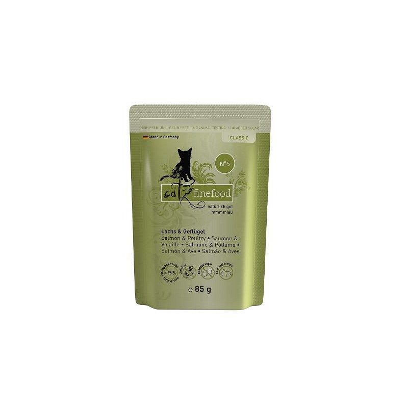 Catz Finefood no. 05 losos in perutnina 85g