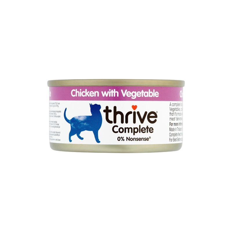 Thrive Complete piščanec z zelenjavo 75g