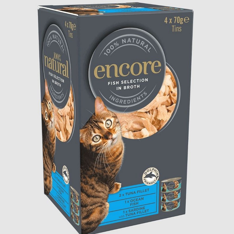 Encore Ribji izbor konzervic 4x70g