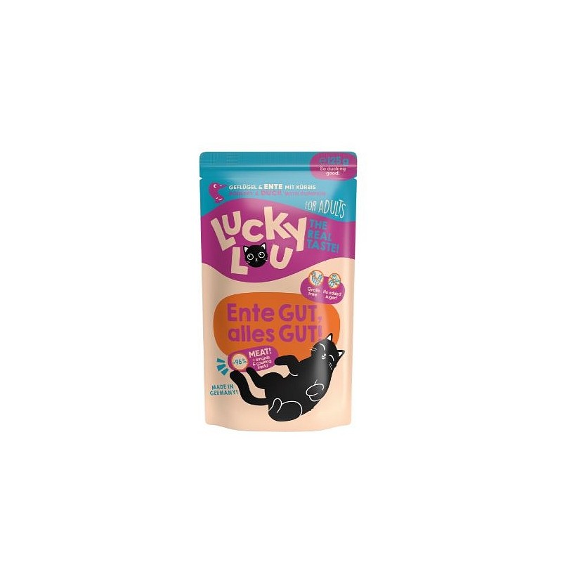 Lucky Lou LS Adult Perutnina in raca 125g