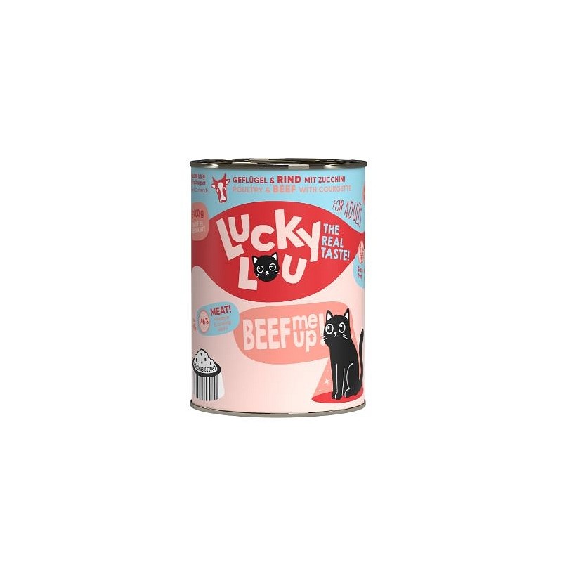 Lucky Lou LS Adult Perutnina in govedina 400g