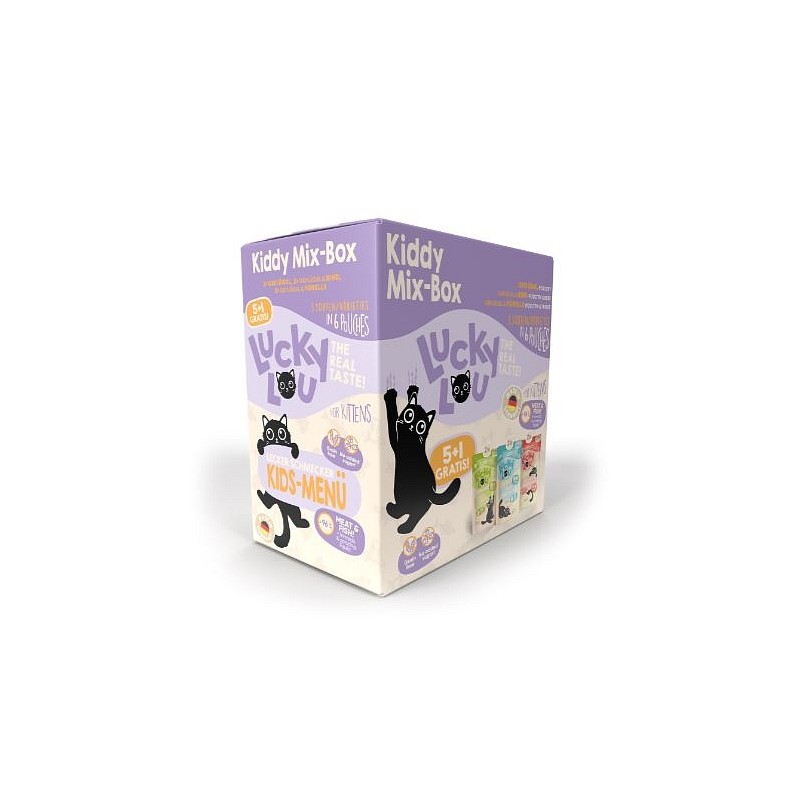 Lucky Lou LS Kitten Multipack 6 x125g