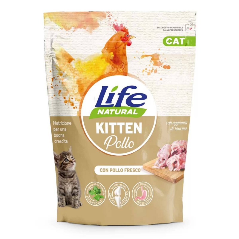 Lifecat briketi Kitten Piščanec