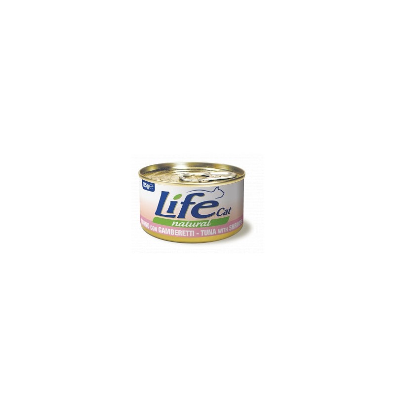 Lifecat paket konzerv tuna in kozice 6x85g