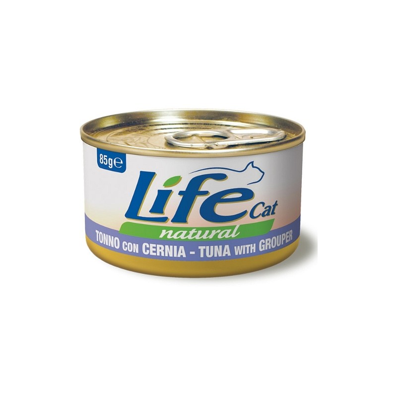 Lifecat konzerva tuna in škarpina 85g