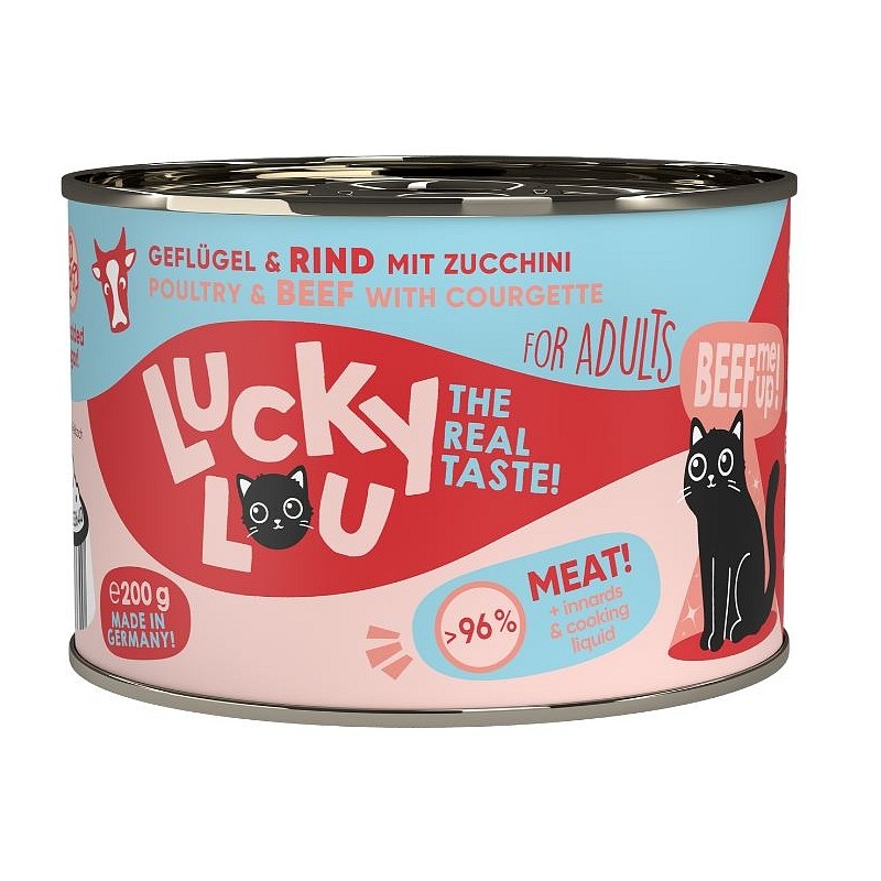 Lucky Lou LS Adult Perutnina in govedina 200g