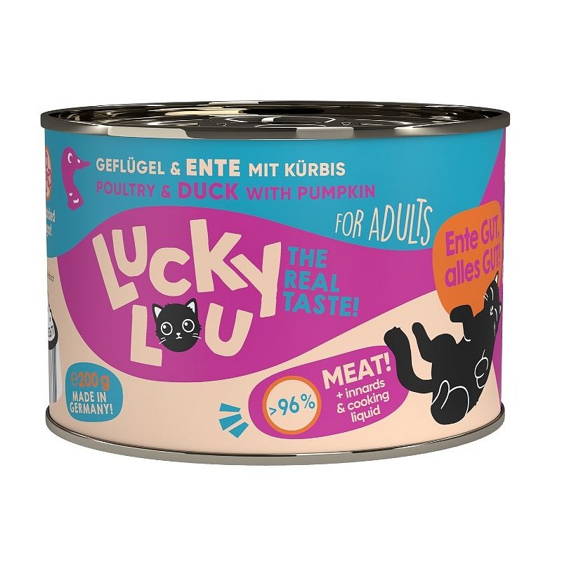 Lucky Lou LS Adult Perutnina in raca 200g