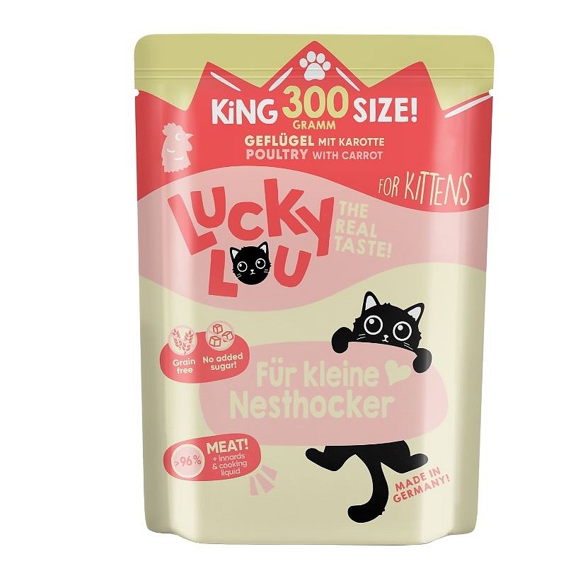 Lucky Lou LS Kitten Perutnina 300g