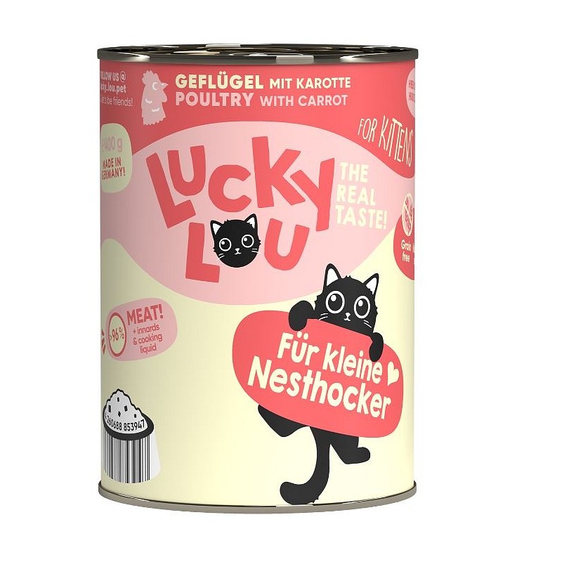 Lucky Lou Kitten Perutnina 400g