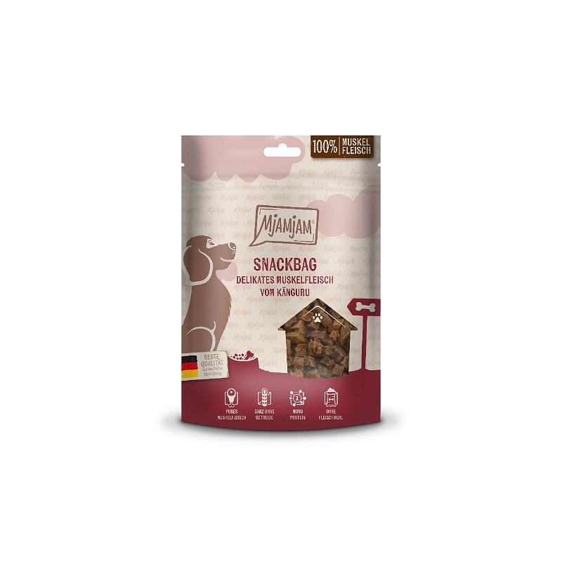 Mjamjam Dog Snackbag Kenguru 100g