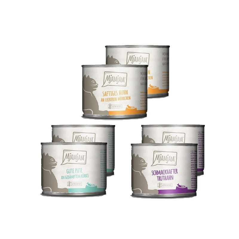 Mjamjam Mono perutninski paket 6x200g
