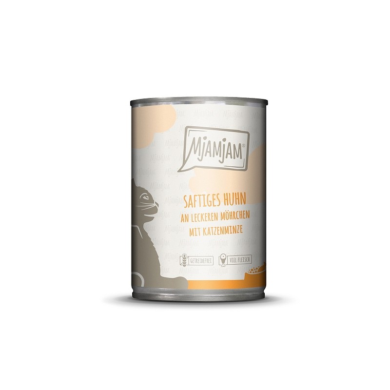 Mjamjam Piščanec in korenček 400g