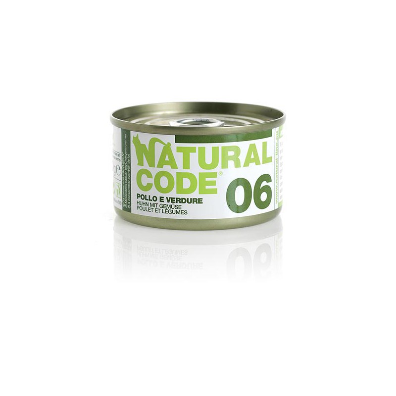 Natural Code 06 Piščanec in zelenjava 85g