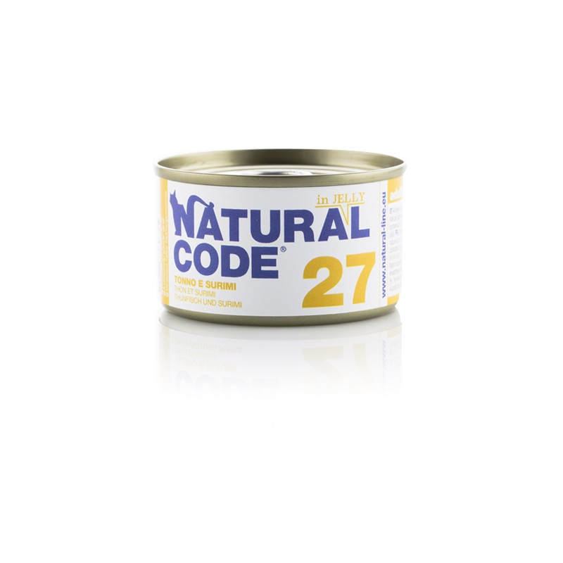 Natural Code 27 Tuna in surimi v želeju 85g
