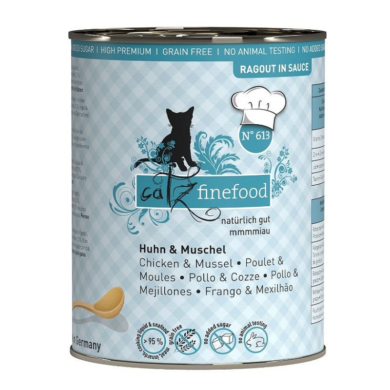 Catz Finefood Ragout no.613 Piščanec in školjke 380g