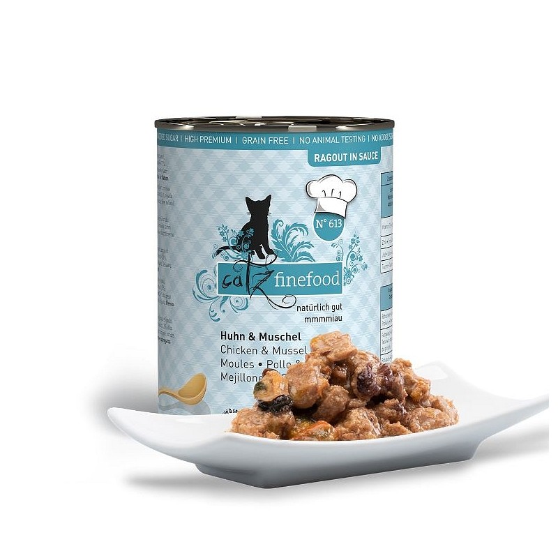 Catz Finefood Ragout no.613 Piščanec in školjke 380g