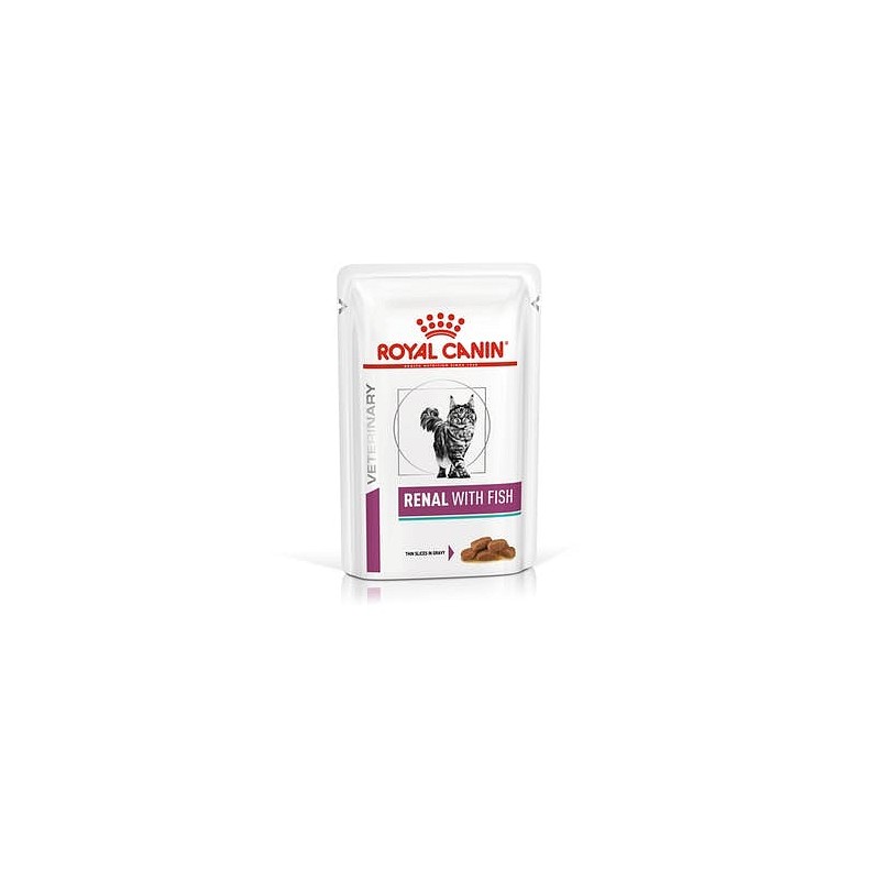 RC Veterinary Diet Cat Renal vrečka Riba 12x85g