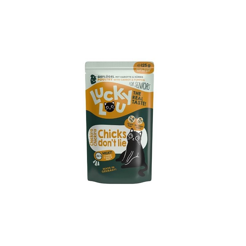 Lucky Lou Senior Perutnina 125g