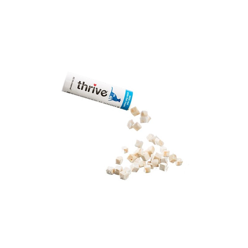 Thrive mačji priboljški 100% bela riba 15g