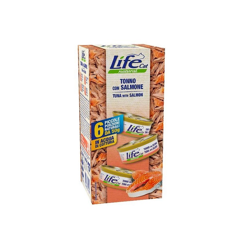 Lifecat Multibox Tuna losos 6x50g