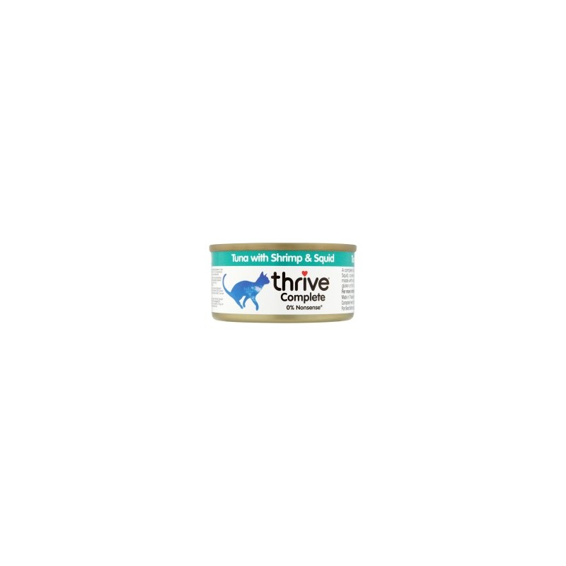 Thrive Complete tuna s kozicami in lignji 75g