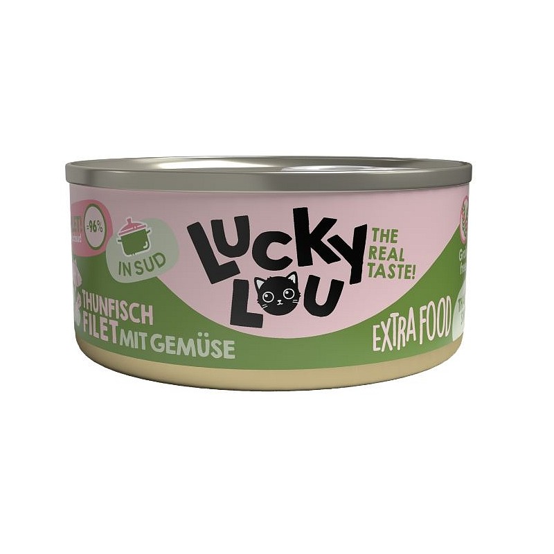 Lucky Lou EF tuna z zelenjavo v juhi 70g