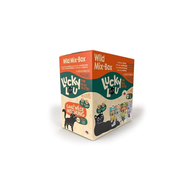 Lucky Lou LS Wild Mix 6 x125g