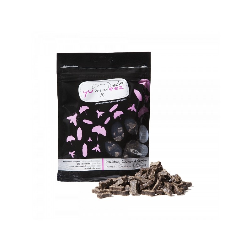 Yummeez solo pasji priboljški žuželke 175g